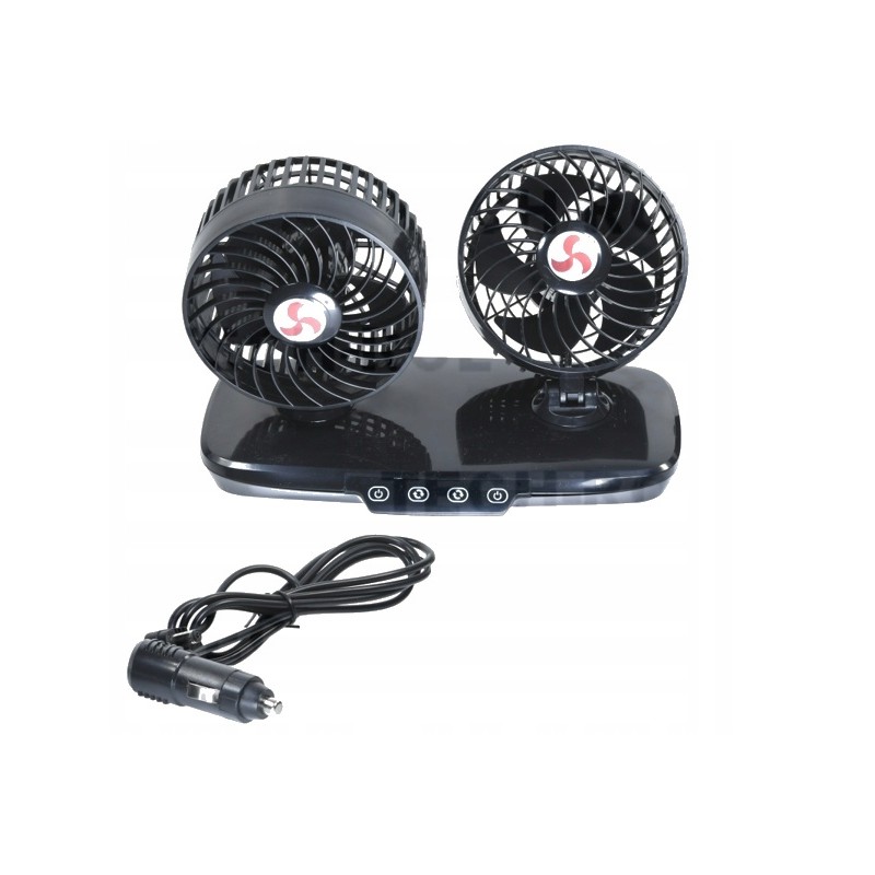 Double cabin fan, 24v, touch control