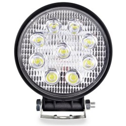 Halogen searchlight work lamp 9x LED 12 24v 110mm
