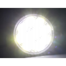 Halogen searchlight work lamp 9x LED 12 24v 110mm