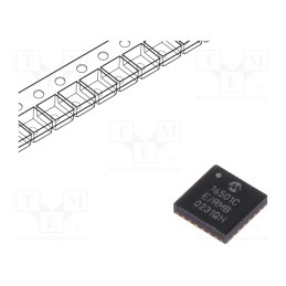 1 pcs x MICROCHIP TECHNOLOGY - MCP16501TC-E/RMB - IC: PMIC, LDO,DC/DC converter, Uin: 2.7÷5.5VDC, 0.3÷1A, VQFN24