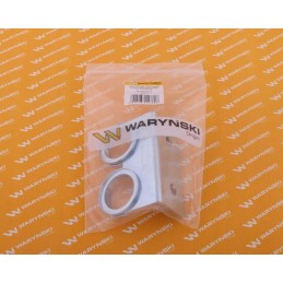 Double handle with locking rings for quick action