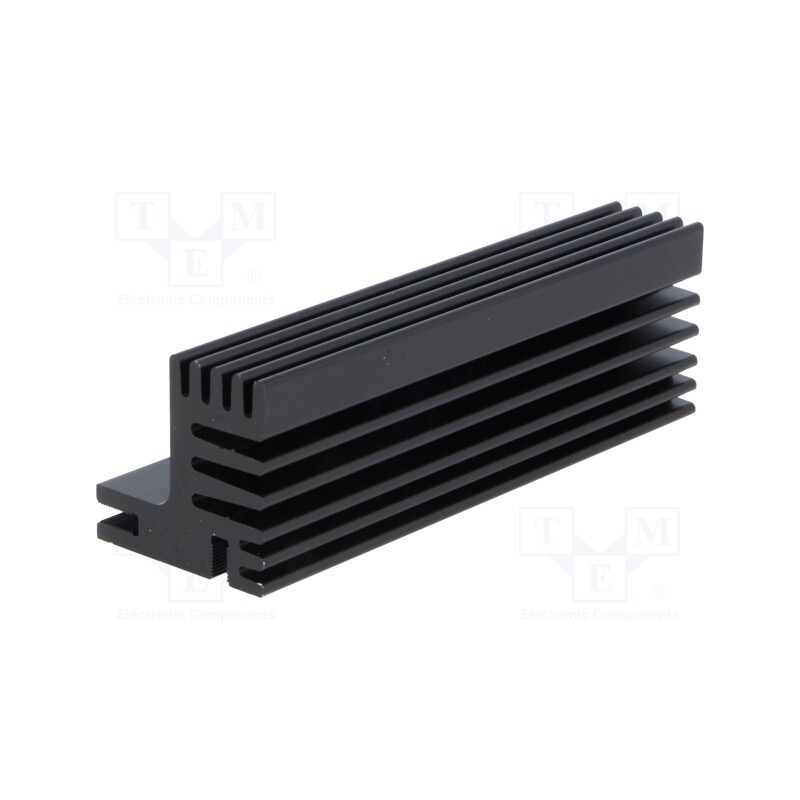 1 pcs x FISCHER ELEKTRONIK - SK 609 94 SA - Heatsink: extruded, TO220, black, L: 94mm, W: 30mm, H: 31mm, 5.1K/W