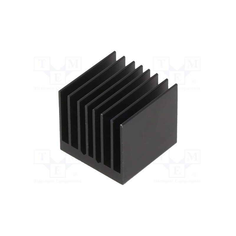 1 pcs x Advanced Thermal Solutions - ATS-54270W-C1-R0 - Heatsink: extruded, grilled, BGA, black, L: 27mm, W: 27mm, H: 24.5mm