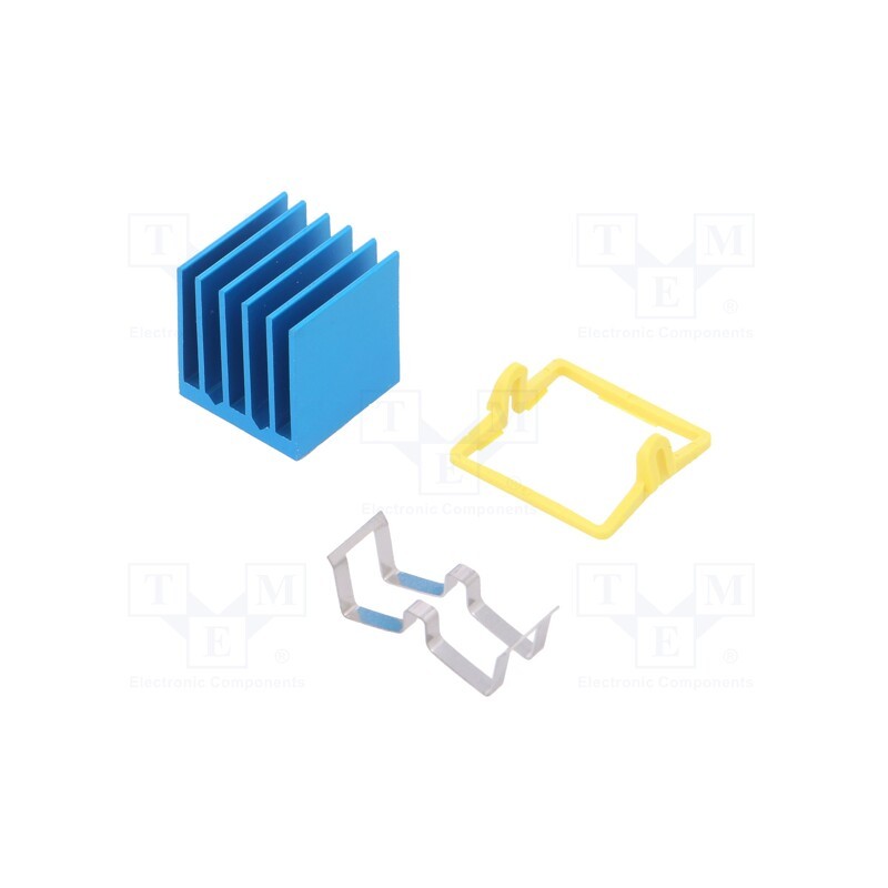 1 pcs x Advanced Thermal Solutions - ATS-X53170P-C1-R0 - Heatsink: extruded, grilled, BGA, blue, L: 17mm, W: 17mm, H: 17.5mm
