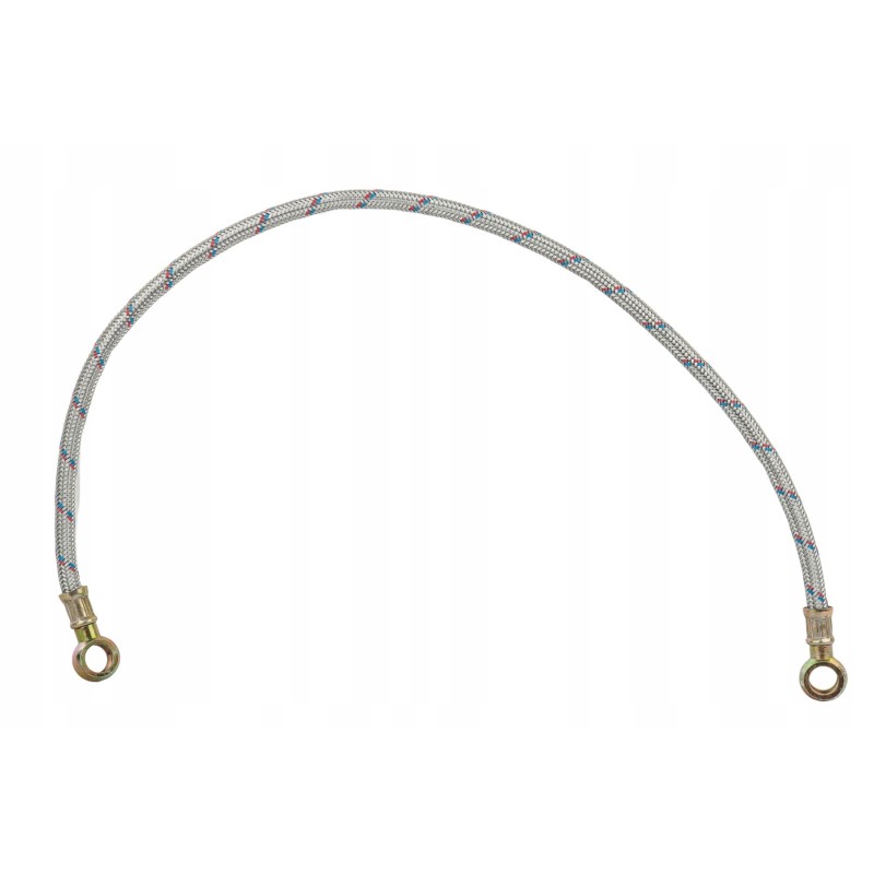 Braided fuel line 600mm, 2x 12mm eyelets