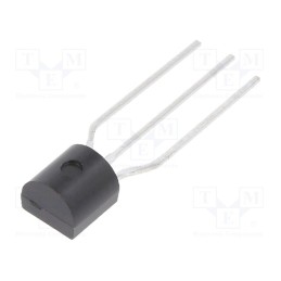 10 pcs x ONSEMI - BC33716TA - Transistor: NPN, bipolar, 45V, 0.8A, 0.625W, TO92