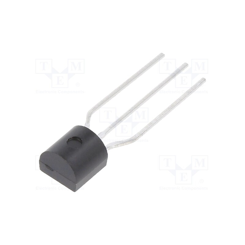 10 pcs x ONSEMI - BC33716TA - Transistor: NPN, bipolar, 45V, 0.8A, 0.625W, TO92