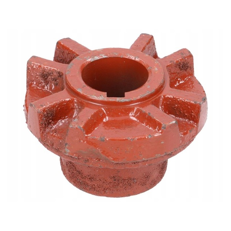 The clutch hub of the John Deere Z10033 combine harvester