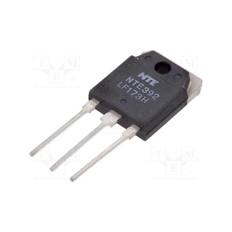 1 pcs x NTE Electronics - NTE392 - Transistor: NPN, bipolar, 100V, 25A, 125W, TO3PN