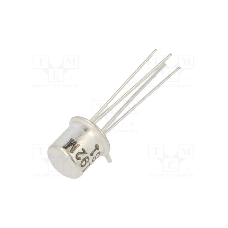 1 pcs x NTE Electronics - NTE161 - Transistor: NPN, bipolar, 45V, 50mA, 300mW, TO72