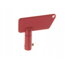 The switch key for the ground current disconnector of the blade