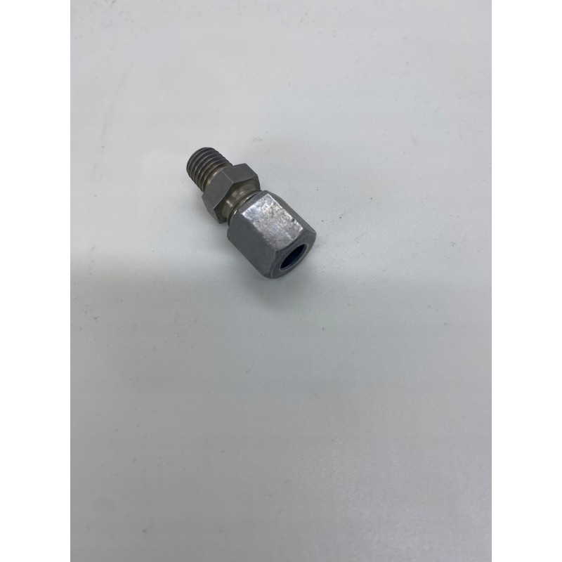 Central lubrication connector, straight, m8x1