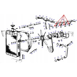 74706027 radiator hose
