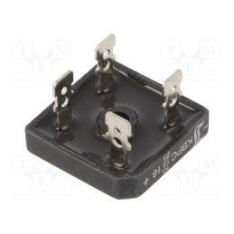 1 pcs x DIOTEC SEMICONDUCTOR - KBPC10/15/2516FP - Bridge rectifier: single-phase, Urmax: 1.6kV, If: 10/15/25A, KBPC