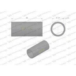 Radiator pipe upper lower 826775m1 Warynski