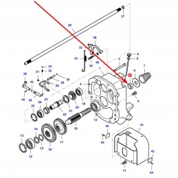 Vkh1191 agco oil seal