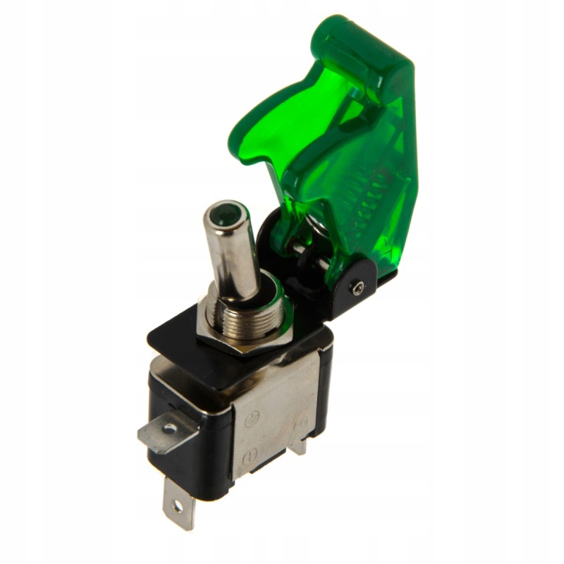 Top gun switch 12v 20a green