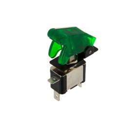 Top gun switch 12v 20a green