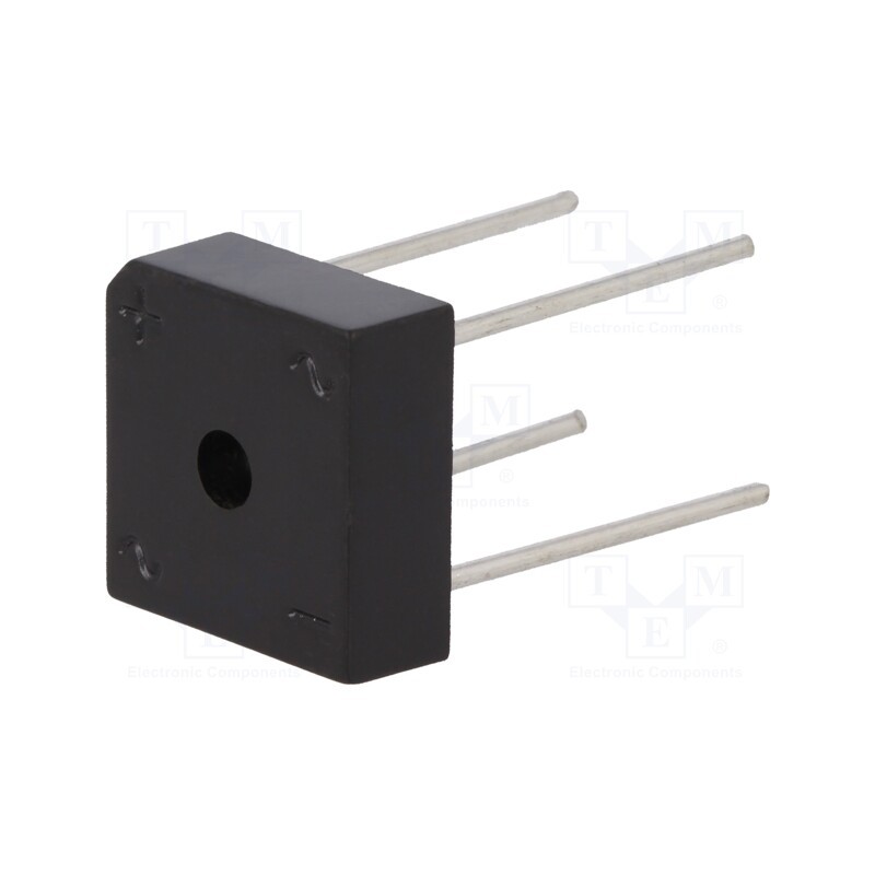 1 pcs x DIOTEC SEMICONDUCTOR - PB1004 - Bridge rectifier: single-phase, Urmax: 400V, If: 10A, Ifsm: 135A