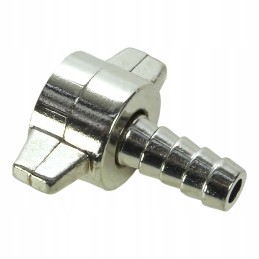 The end of the butterfly hose is diameter 8