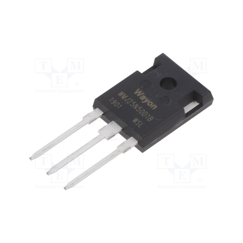 1 pcs x WAYON - WMJ25N50D1B - Transistor: N-MOSFET, unipolar, 500V, 25A, TO247-3