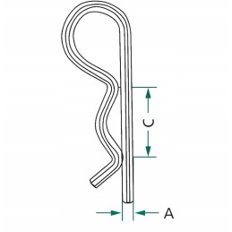 Spring pin diameter 4