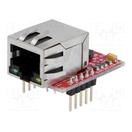 1 pcs x OLIMEX - ENC28J60-H - Dev.kit: Microchip, I/O lines on pin header, prototype board
