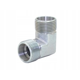 Hydraulic elbow connector 2x m18x1 5 12l