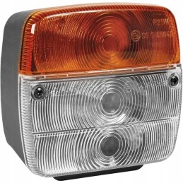 Combined front lamp 108x103mm