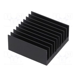 1 pcs x Advanced Thermal Solutions - ATS-54325K-C1-R0 - Heatsink: extruded, grilled, BGA, black, L: 32.5mm, W: 32.5mm