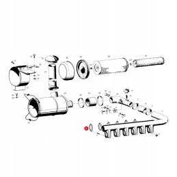 Molded gasket fendt f184230090071 replacement