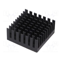 1 pcs x Advanced Thermal Solutions - ATS-55325K-C1-R0 - Heatsink: extruded, grilled, BGA, black, L: 32.5mm, W: 32.5mm