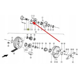 244654 0 felt ring 32 x 50 x 3