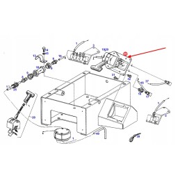 822880020030 handbrake valve plate