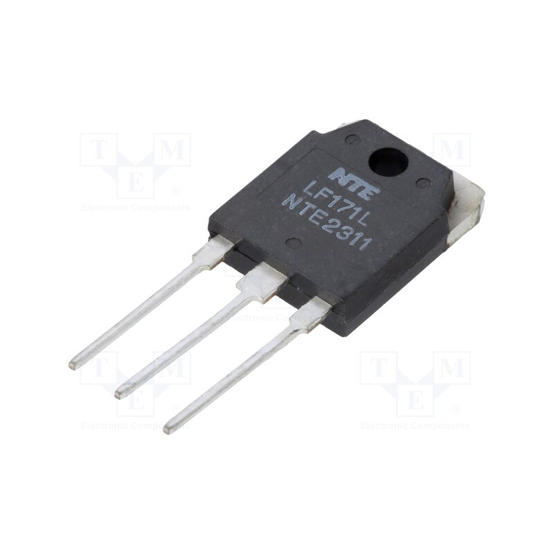 1 pcs x NTE Electronics - NTE2311 - Transistor: NPN, bipolar, 450V, 15A, 115W, TO3P