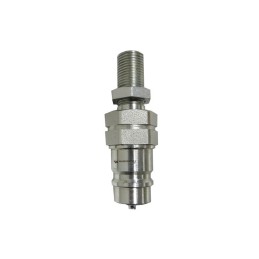 Hydraulic quick connector, long plug m16x1 5 external