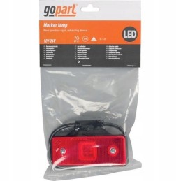 LED rear marker lamp with holder 12 24v