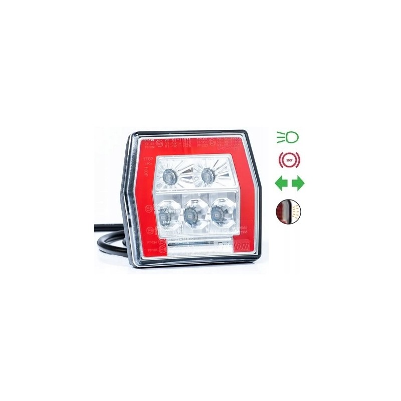 Fristom trailer rear lamp combined ft 120 led