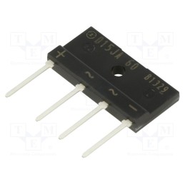 1 pcs x SHINDENGEN - D15JAB60V-7000 - Bridge rectifier: single-phase, Urmax: 600V, If: 15A, Ifsm: 200A