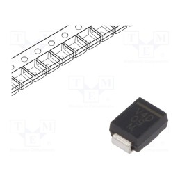 3 pcs x VISHAY - VSSB420S-M3/52T - Diode: Schottky rectifying, SMD, 200V, 4A, SMB,