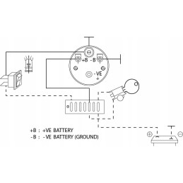 Cargo universal voltmeter 16 32 volts