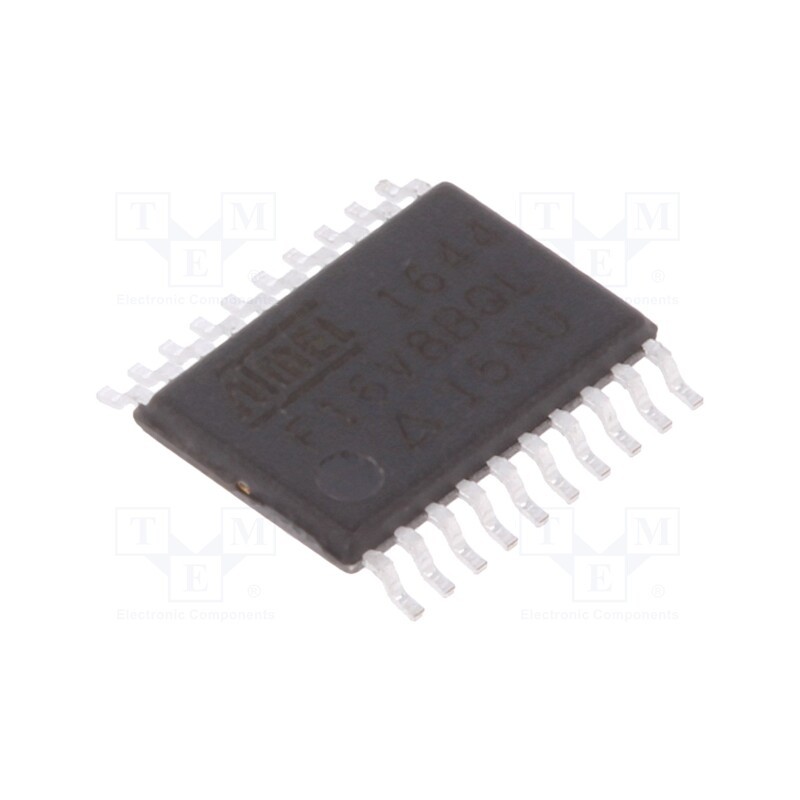 1 pcs x MICROCHIP TECHNOLOGY - ATF16V8BQL-15XU - IC: CPLD, SMD, TSSOP20, Number of macrocells: 8, I/O: 8, 4.5÷5.5VDC