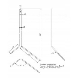Polonez 8 left seed drill tine