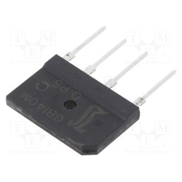 1 pcs x DIOTEC SEMICONDUCTOR - GBI40M - Bridge rectifier: single-phase, Urmax: 1kV, If: 40A, Ifsm: 400A