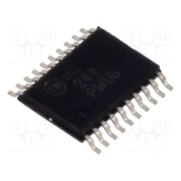 1 pcs x ONSEMI - MM74HC244MTC - IC: digital, 3-state,buffer,octal, Ch: 8, CMOS, SMD, TSSOP20WB, HC