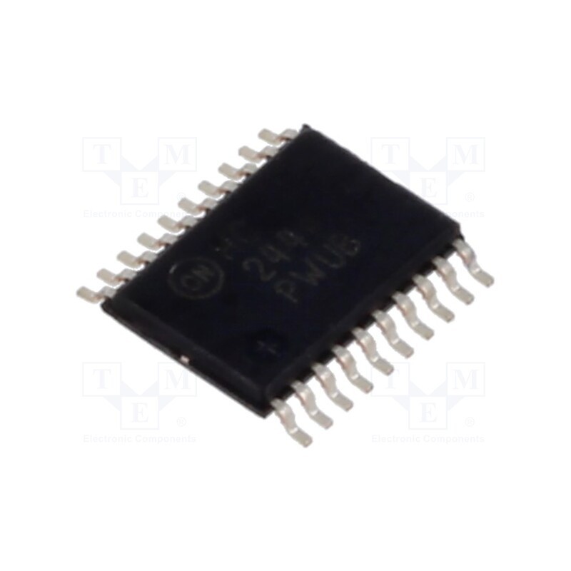 1 pcs x ONSEMI - MM74HC244MTC - IC: digital, 3-state,buffer,octal, Ch: 8, CMOS, SMD, TSSOP20WB, HC