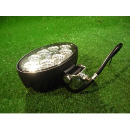 Work lamp 8 LED 12v 24v oval halogen searchlight