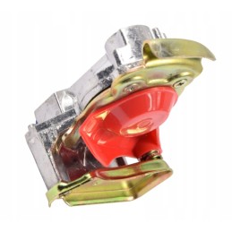 Soft air connector with valve, M22 x 15 thread