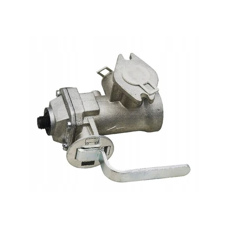 3-range braking force regulator for trailers