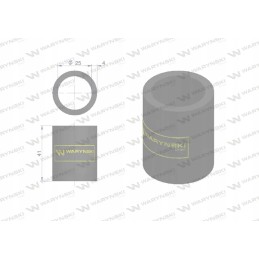 Turbine radiator hose 3637426m91 Warynski